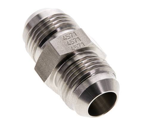 JIC Double Nipple UNF 7/8''-14 Stainless Steel 210bar (2950.5psi)
