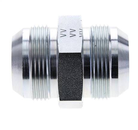 JIC Double Nipple UN 1-5/8''-12 Steel 140bar (1967.0psi)