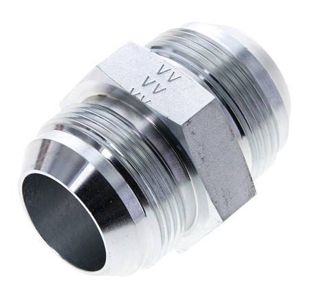 JIC Double Nipple UN 1-5/8''-12 Steel 140bar (1967.0psi)