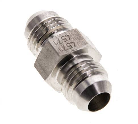 JIC Double Nipple UNF 9/16''-18 Stainless Steel 275bar (3863.75psi)