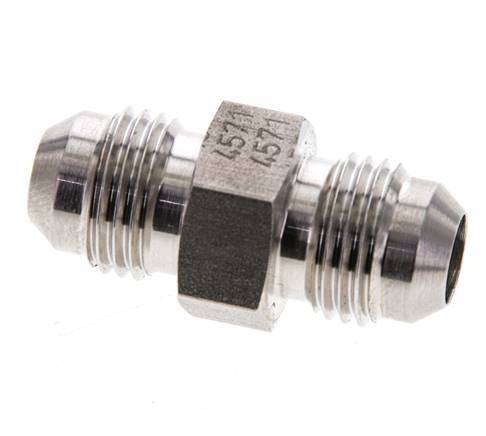 JIC Double Nipple UNF 9/16''-18 Stainless Steel 275bar (3863.75psi)