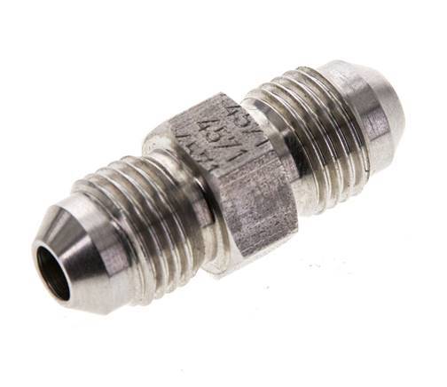 JIC Double Nipple UNF 1/2''-20 Stainless Steel 275bar (3863.75psi)