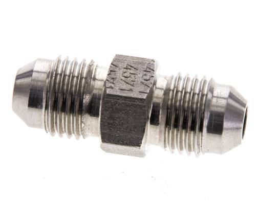 JIC Double Nipple UNF 1/2''-20 Stainless Steel 275bar (3863.75psi)