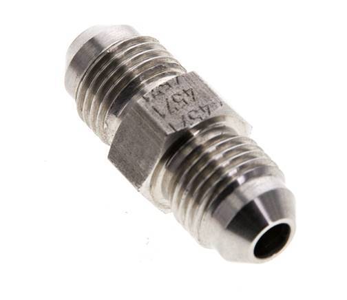 JIC Double Nipple UNF 1/2''-20 Stainless Steel 275bar (3863.75psi)