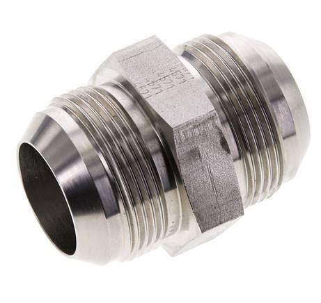 JIC Double Nipple UN 1-5/8''-12 Stainless Steel 140bar (1967.0psi)