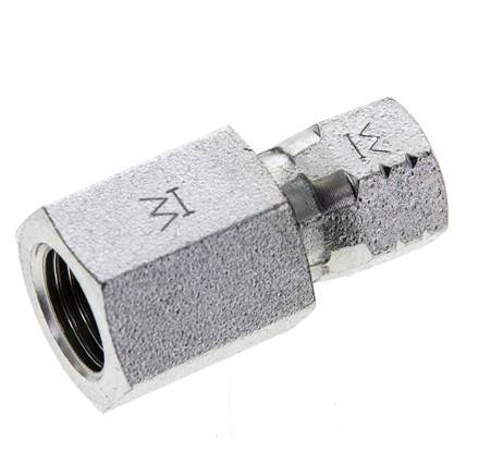 JIC Fitting G1/4'' x UNF 7/16''-20 Female Steel 310bar (4355.5psi)