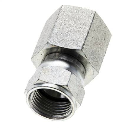 JIC Fitting G1/2'' x UNF 3/4''-16 Female Steel 275bar (3863.75psi)