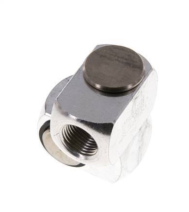 Rotary Joint R3/8'' Female x Male Z-shape Nickel-plated Brass 15bar (210.75psi)