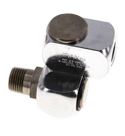 Rotary Joint R1/2'' Female x Male Z-shape Nickel-plated Brass 15bar (210.75psi)