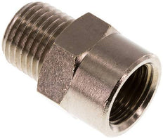 Threaded Extension 1/4'' R Male x Rp Female Nickel-plated Brass 16bar (224.8psi) [5 Pieces]