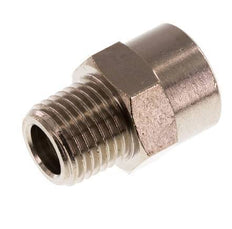 Threaded Extension 1/4'' R Male x Rp Female Nickel-plated Brass 16bar (224.8psi) [5 Pieces]