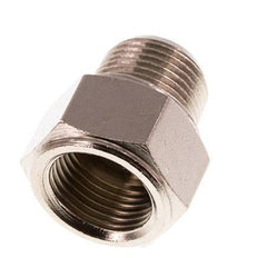 Threaded Extension 3/8'' R Male x Rp Female Nickel-plated Brass 16bar (224.8psi) [2 Pieces]