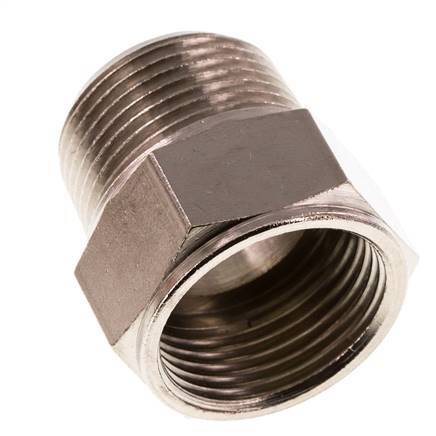 Threaded Extension 3/4'' R Male x Rp Female Nickel-plated Brass 16bar (224.8psi)