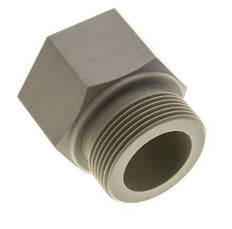 Threaded Extension G1 1/2'' Male x Female Polypropylene (pp) 10bar (140.5psi) FDA 55mm Hex