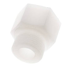 Threaded Extension G1'' Male x Female PVDF 10bar (140.5psi) FDA 43mm Hex