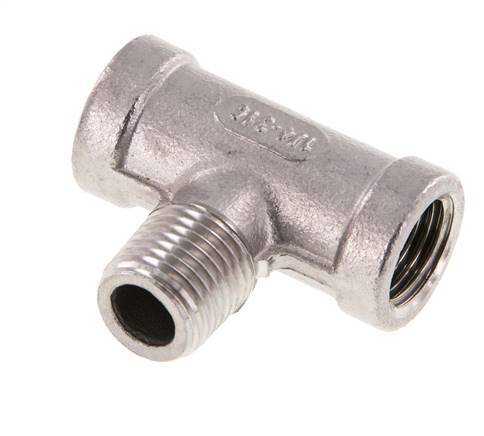 Tee Fitting R1/4'' Male x Rp1/4'' Female 16bar (224.8psi)