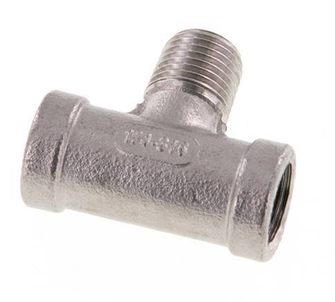 Tee Fitting R1/4'' Male x Rp1/4'' Female 16bar (224.8psi)