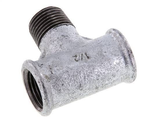 Tee Fitting R1/2'' Male x Rp1/2'' Female 25bar (351.25psi) [2 Pieces]