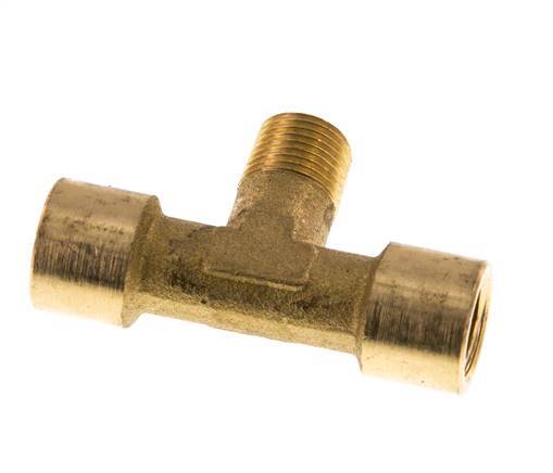 Tee Fitting G1/8'' Female x R1/8'' Male Brass 16bar (224.8psi) [2 Pieces]