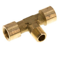 Tee Fitting G1/8'' Female x R1/8'' Male Brass 16bar (224.8psi) [2 Pieces]