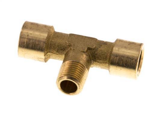 Tee Fitting G1/8'' Female x R1/8'' Male Brass 16bar (224.8psi) [2 Pieces]