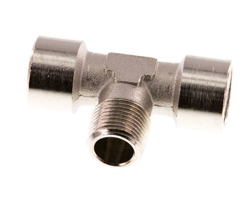 Tee Fitting G3/8'' Female x R3/8'' Male Nickel-plated Brass 16bar (224.8psi)