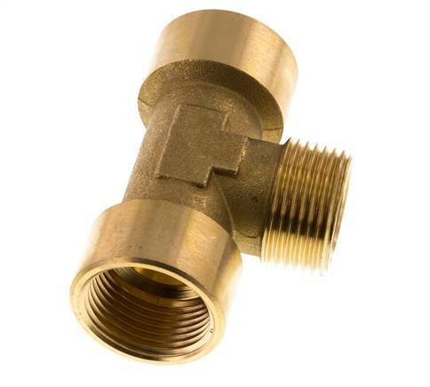 Tee Fitting G1'' Female x R1'' Male Brass 16bar (224.8psi)