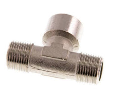 Tee Fitting R3/8'' Male x G3/8'' Female Nickel-plated Brass 16bar (224.8psi)