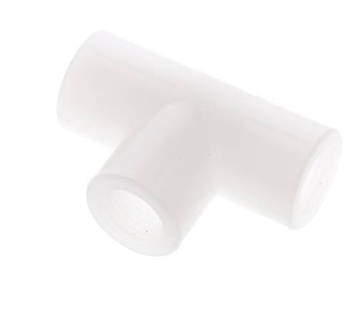 Tee Fitting G1/4'' Female Polyvinylidene fluoride (pvdf) FDA 10bar (140.5psi)