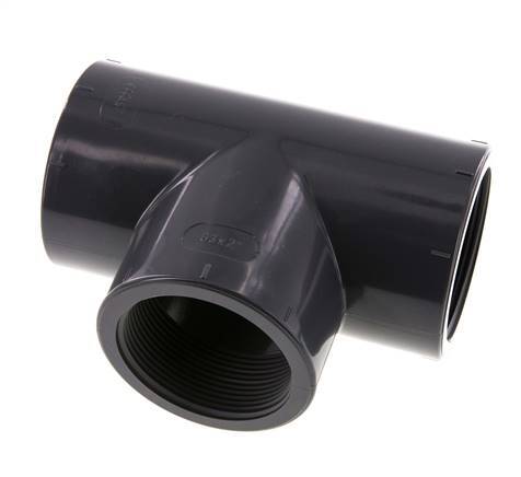 Tee Fitting Rp2'' Pvc-u EN 1452-3 16bar (224.8psi)