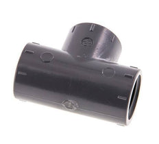 Tee Fitting Rp1/2'' Pvc-u EN 1452-3 16bar (224.8psi) [2 Pieces]