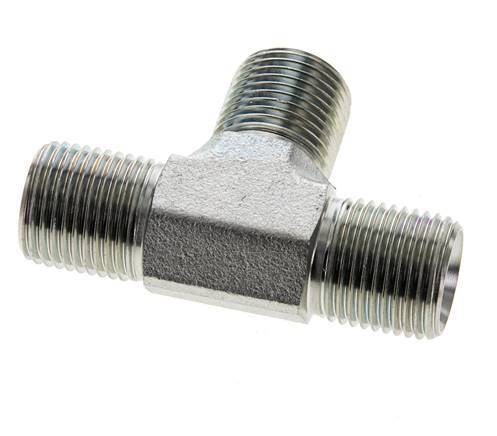Tee Fitting G1/2'' Male Steel 350bar (4917.5psi)