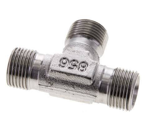 Tee Fitting G3/8'' Male Stainless Steel 325bar (4566.25psi)