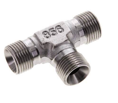 Tee Fitting G3/8'' Male Stainless Steel 325bar (4566.25psi)