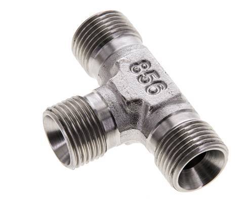 Tee Fitting G3/8'' Male Stainless Steel 325bar (4566.25psi)