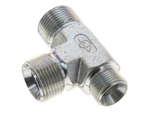 Tee Fitting G3/4'' x G1'' Male Steel 225bar (3161.25psi)