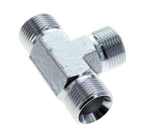 Tee Fitting G1'' Male Steel 225bar (3161.25psi)