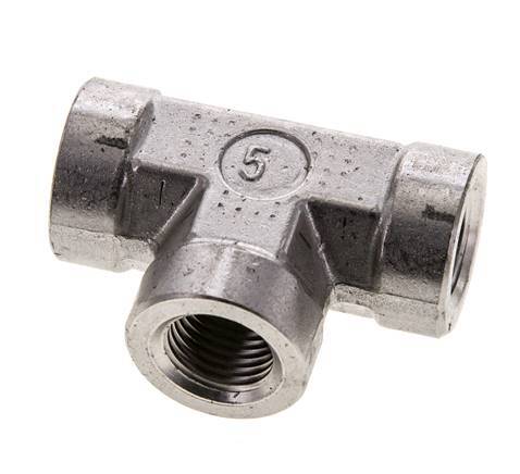 Tee Fitting 1/4'' NPT Female Stainless steel High Pressure 275bar (3863.75psi)