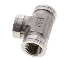 Tee Fitting 1'' NPT Female Stainless steel High Pressure 140bar (1967.0psi)