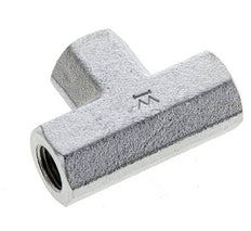 Tee Fitting 1/8'' NPT Female Steel High Pressure 345bar (4847.25psi)