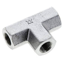 Tee Fitting 1/8'' NPT Female Steel High Pressure 345bar (4847.25psi)