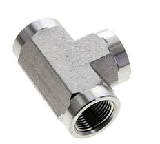 Tee Fitting 3/4'' NPT Female Steel High Pressure 170bar (2388.5psi)