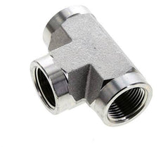 Tee Fitting 3/4'' NPT Female Steel High Pressure 170bar (2388.5psi)