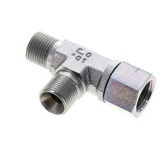 Tee Fitting G3/8'' Male x Female Steel Hydraulic 325bar (4566.25psi)
