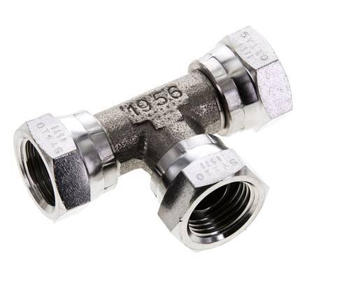 Tee Fitting G1/2'' Female Stainless steel Hydraulic 300bar (4215.0psi)