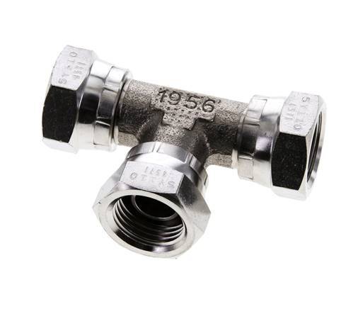Tee Fitting G1/2'' Female Stainless steel Hydraulic 300bar (4215.0psi)