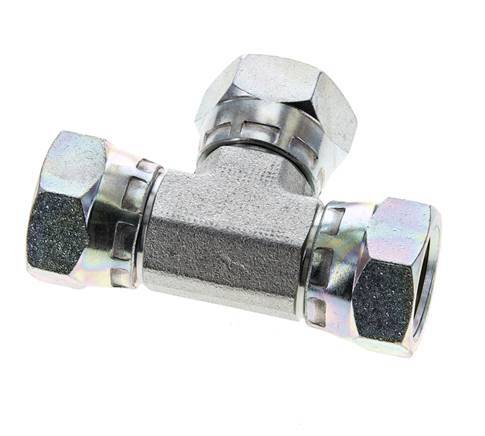 Tee Fitting G1/2'' Female Steel Hydraulic 300bar (4215.0psi)