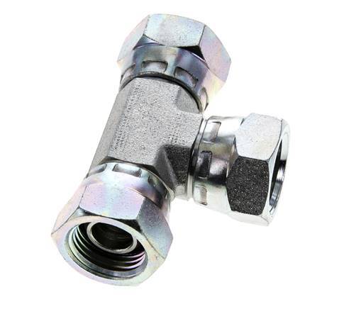 Tee Fitting G1/2'' Female Steel Hydraulic 300bar (4215.0psi)