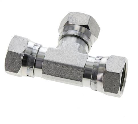 Tee Fitting G3/4'' Female Steel Hydraulic 175bar (2458.75psi)