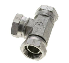 Tee Fitting G1 1/2'' Female Steel Hydraulic 125bar (1756.25psi)